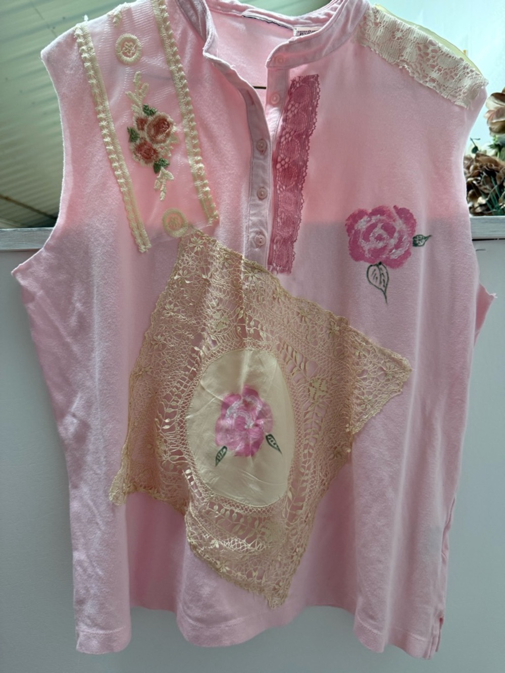 Pink Cotton Top - Redesigned